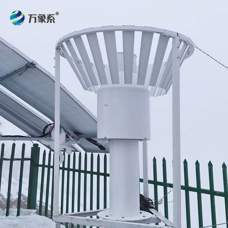 西藏海拔4300米高位安裝稱(chēng)重式雨雪量監(jiān)測(cè)站